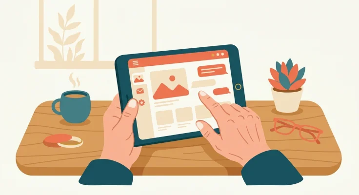 Cómo Configurar una Tablet para una Persona Mayor Paso a Paso